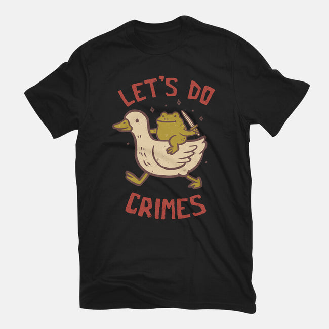 Let's Do Crimes-Mens-Basic-Tee-koalastudio