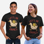 Let's Do Crimes-Unisex-Basic-Tee-koalastudio