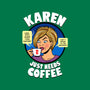 Karen Just Needs Coffee-None-Stretched-Canvas-Boggs Nicolas