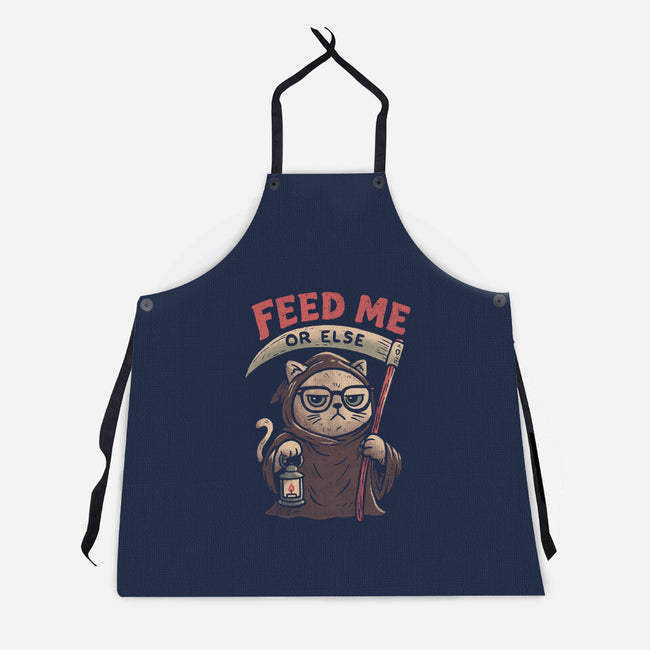 Feed Me Or Else-Unisex-Kitchen-Apron-koalastudio
