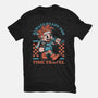 Game Mascot Time Travel Kid-Unisex-Basic-Tee-Studio Mootant