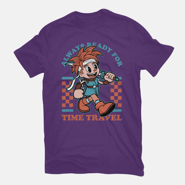 Game Mascot Time Travel Kid-Mens-Basic-Tee-Studio Mootant