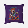 Game Mascot Time Travel Kid-None-Removable Cover w Insert-Throw Pillow-Studio Mootant