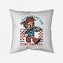 Game Mascot Time Travel Kid-None-Removable Cover w Insert-Throw Pillow-Studio Mootant