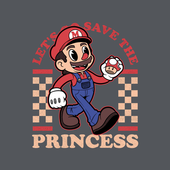 Game Mascot Mushroom Plumber-Mens-Basic-Tee-Studio Mootant