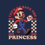 Game Mascot Mushroom Plumber-None-Fleece-Blanket-Studio Mootant