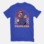 Game Mascot Mushroom Plumber-Mens-Basic-Tee-Studio Mootant