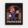 Game Mascot Mushroom Plumber-None-Stretched-Canvas-Studio Mootant