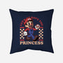 Game Mascot Mushroom Plumber-None-Removable Cover w Insert-Throw Pillow-Studio Mootant