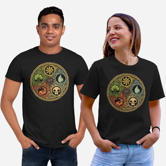 Vintage Lotus-Unisex-Basic-Tee-kg07