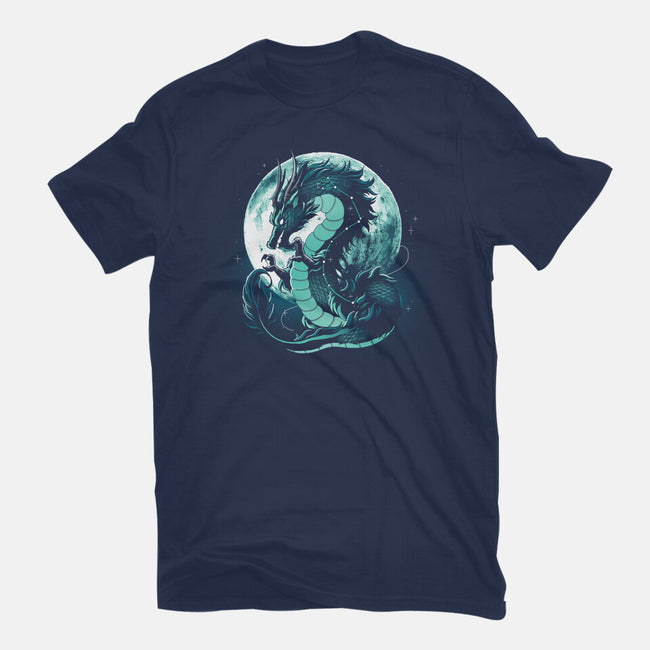 Dragon Moonlight-Womens-Basic-Tee-Vallina84
