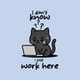 I Just Work Here-None-Stretched-Canvas-fanfabio