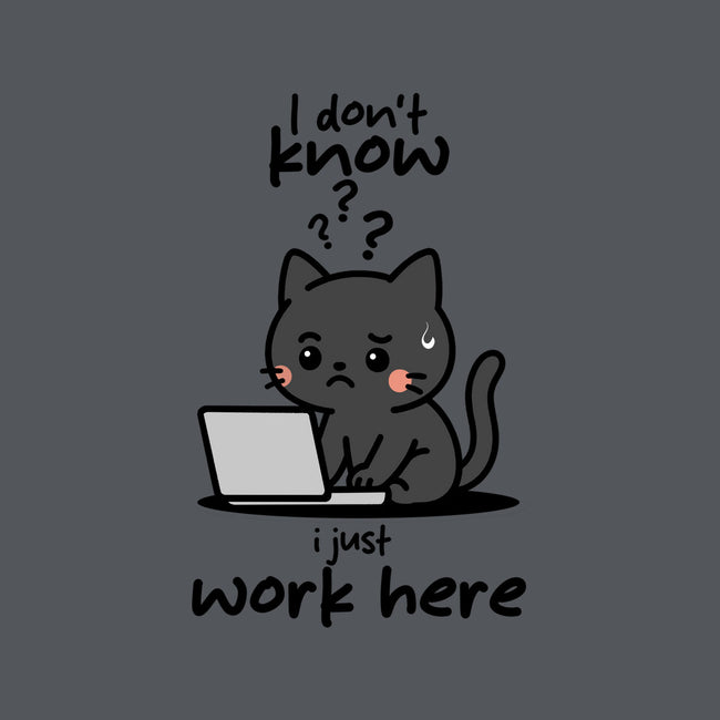 I Just Work Here-None-Drawstring-Bag-fanfabio