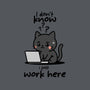 I Just Work Here-None-Removable Cover w Insert-Throw Pillow-fanfabio