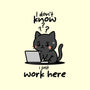 I Just Work Here-None-Stretched-Canvas-fanfabio