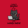 I Just Work Here-Mens-Basic-Tee-fanfabio