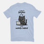 I Just Work Here-Womens-Basic-Tee-fanfabio