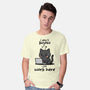 I Just Work Here-Mens-Basic-Tee-fanfabio