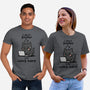 I Just Work Here-Unisex-Basic-Tee-fanfabio