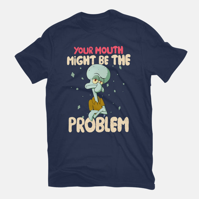 Might Be The Problem-Womens-Basic-Tee-MaxoArt