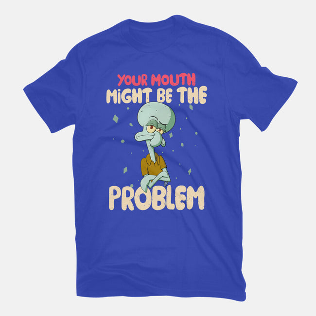 Might Be The Problem-Mens-Basic-Tee-MaxoArt