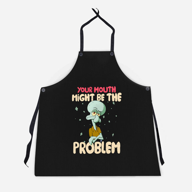 Might Be The Problem-Unisex-Kitchen-Apron-MaxoArt