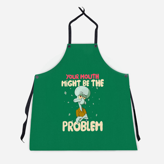 Might Be The Problem-Unisex-Kitchen-Apron-MaxoArt