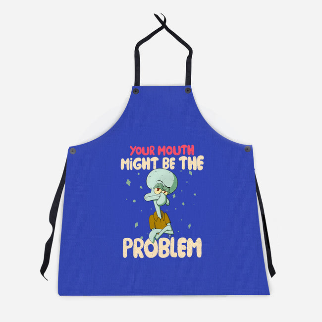 Might Be The Problem-Unisex-Kitchen-Apron-MaxoArt