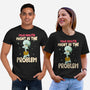 Might Be The Problem-Unisex-Basic-Tee-MaxoArt