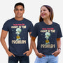 Might Be The Problem-Unisex-Basic-Tee-MaxoArt