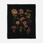 Twilight Botanica-None-Fleece-Blanket-eduely
