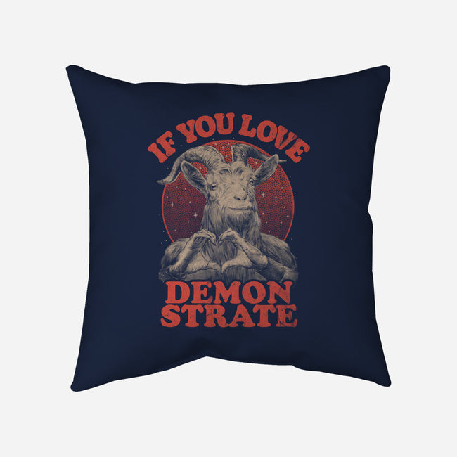 Demonstrate Love-None-Removable Cover w Insert-Throw Pillow-eduely