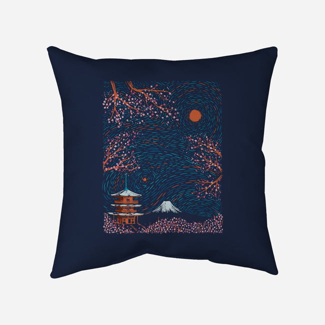A Day In Japan-None-Removable Cover w Insert-Throw Pillow-sebasebi