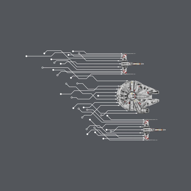 Fastest Circuit In The Galaxy-Unisex-Basic-Tee-NMdesign