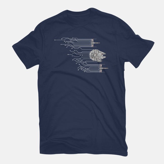 Fastest Circuit In The Galaxy-Mens-Premium-Tee-NMdesign