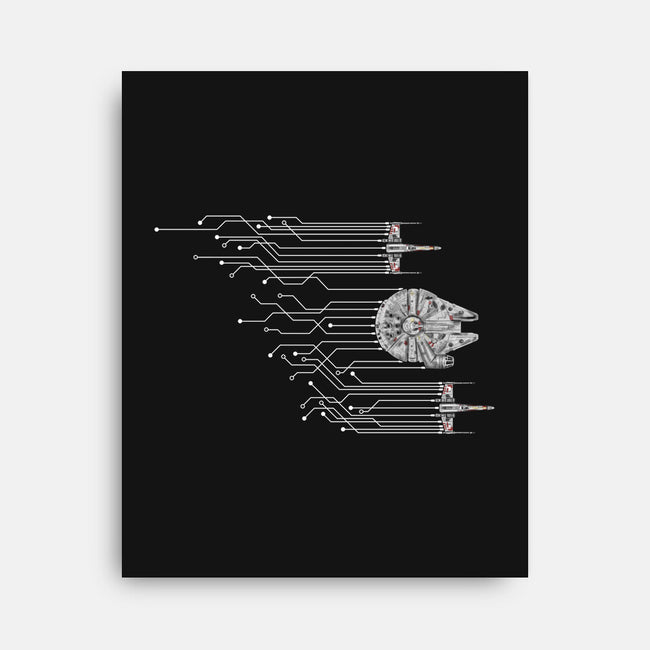 Fastest Circuit In The Galaxy-None-Stretched-Canvas-NMdesign