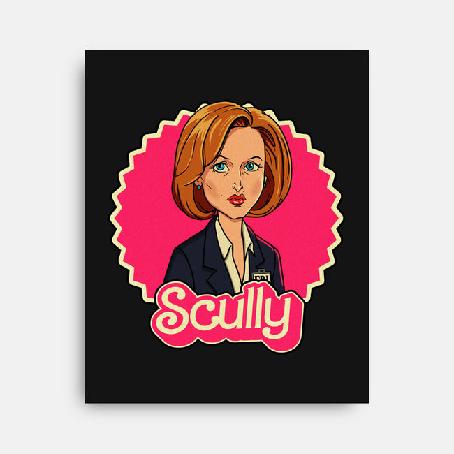 Sceptical Scully-None-Stretched-Canvas-P1yu5h