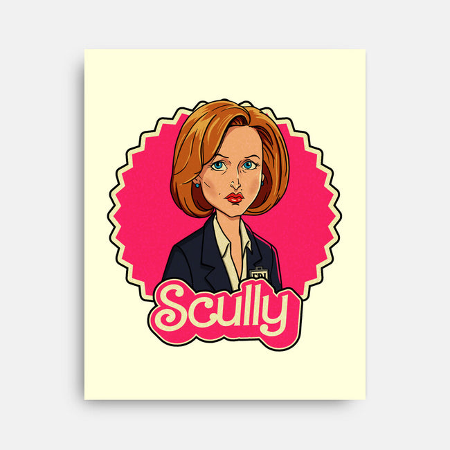 Sceptical Scully-None-Stretched-Canvas-P1yu5h