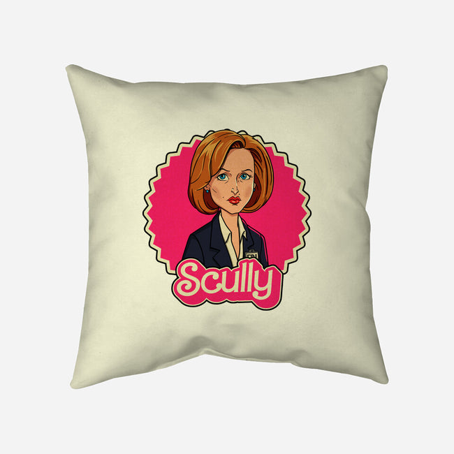 Sceptical Scully-None-Removable Cover w Insert-Throw Pillow-P1yu5h