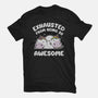 Exhausted From Being So Awesome-Youth-Basic-Tee-brunopires