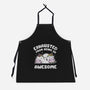 Exhausted From Being So Awesome-Unisex-Kitchen-Apron-brunopires