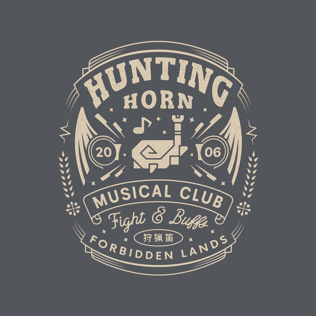 Hunting Horn Musical Club-Mens-Basic-Tee-LAGELANTEE