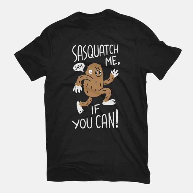 Sasquatch Me If You Can-Unisex-Basic-Tee-rarpoint