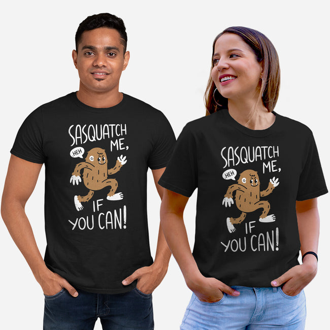 Sasquatch Me If You Can-Unisex-Basic-Tee-rarpoint