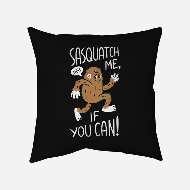 Sasquatch Me If You Can-None-Removable Cover w Insert-Throw Pillow-rarpoint