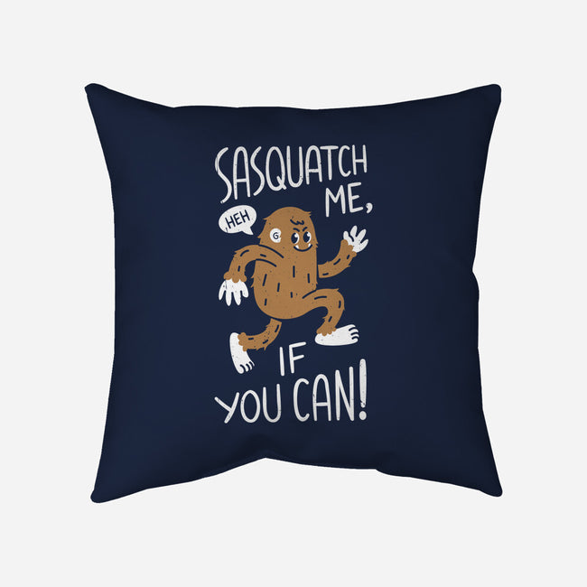Sasquatch Me If You Can-None-Removable Cover w Insert-Throw Pillow-rarpoint