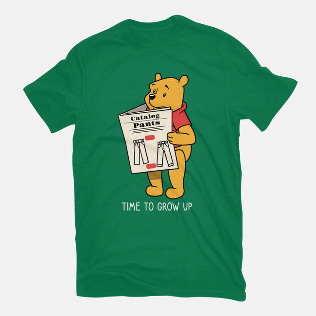 Time To Grow Up-Unisex-Basic-Tee-imisko