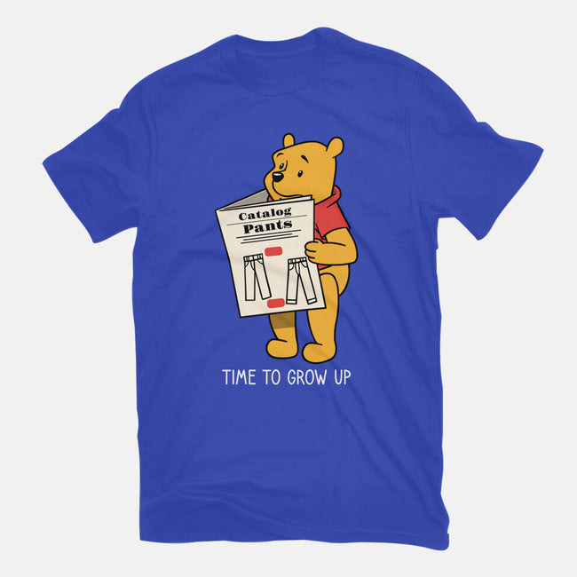 Time To Grow Up-Unisex-Basic-Tee-imisko