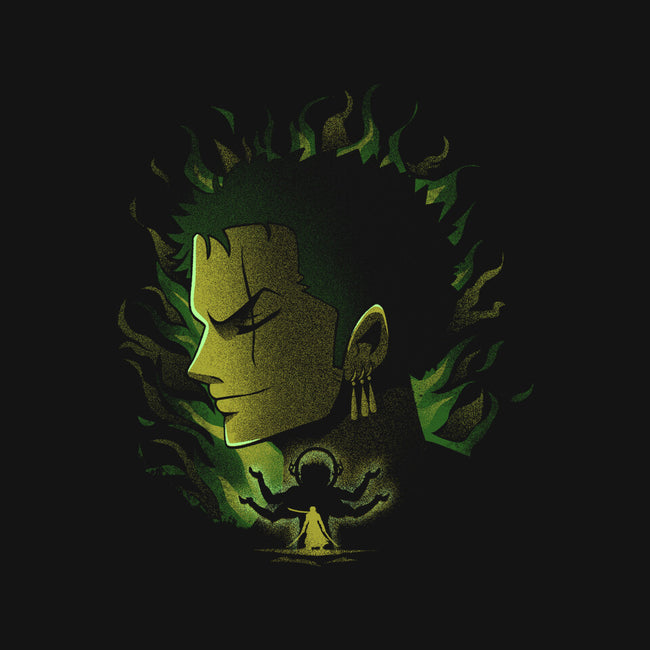 Strawhat Swordsman-Mens-Basic-Tee-grevalra