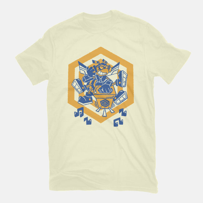 Buzzing Beats-Mens-Basic-Tee-Henrique Torres